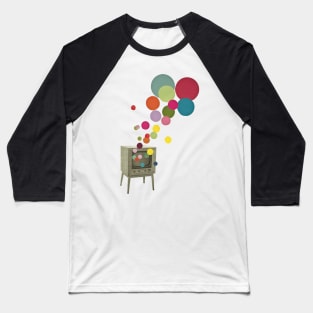 Colour Television Baseball T-Shirt